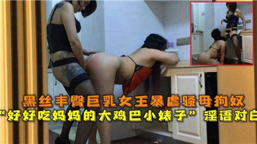 黑丝丰臀巨乳女王暴虐骚母狗奴好好吃妈妈的大鸡巴小婊子淫语对白