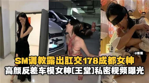 SM调教露出肛交178成都女神高颜反差车模女神私密视频曝光